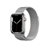 Apple Watch Series 7 | 41mm | Stainless Steel Case Zilver | Zilver Milanees bandje | GPS | WiFi + 4G