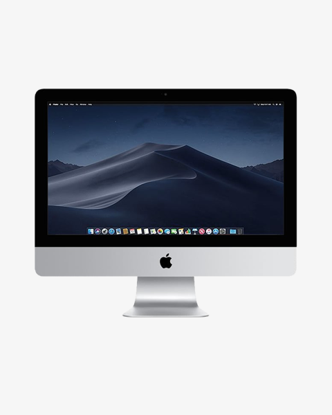 iMac 21-inch | Core i3 3.6 GHz | 256 GB SSD | 8 GB RAM | Zilver (4K, Retina, 21.5 Inch, 2019)