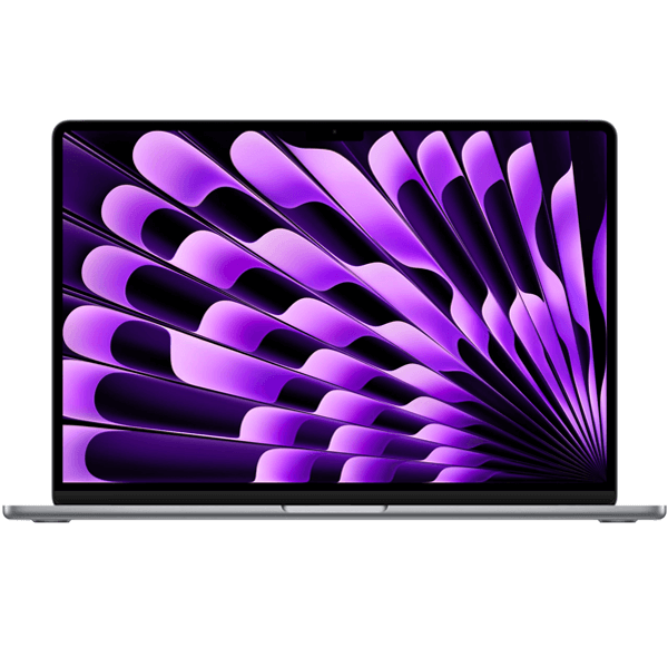 Macbook Air 15-inch | Apple M3 8-core | 512 GB SSD | 16 GB RAM | Spacegrijs (2024) | 10-core GPU | Qwerty/Azerty/Qwertz