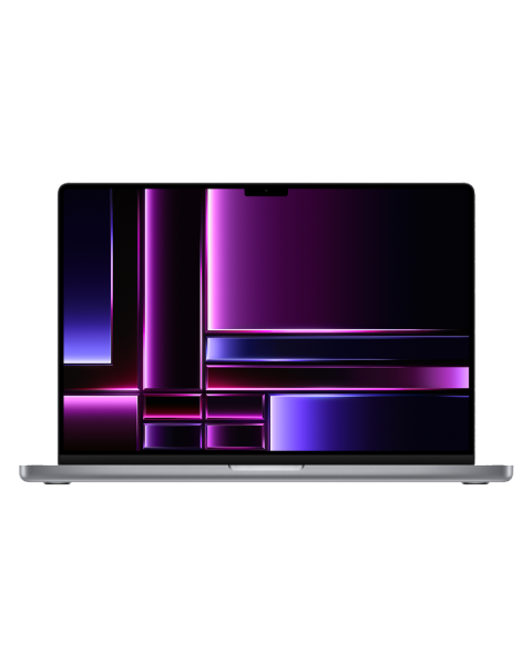 Macbook Pro 16-inch | Apple M2 Pro 12-core | 512 GB SSD | 16 GB RAM | Spacegrijs (2023) | 19-core GPU | Qwerty/Azerty/Qwertz