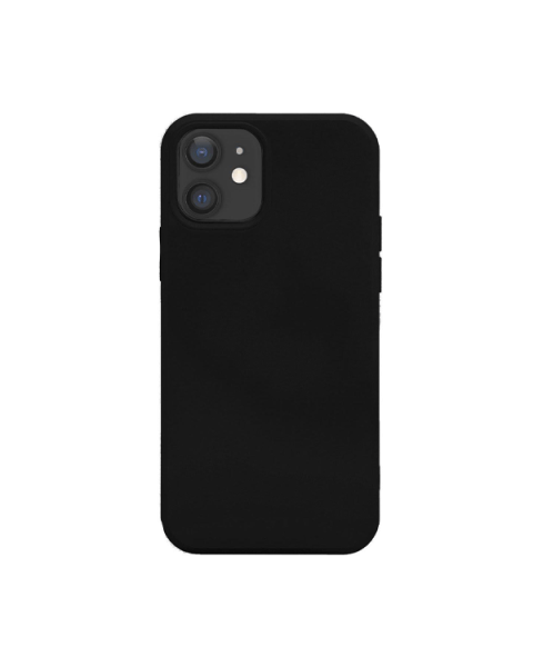 Silicone Backcover iPhone 11 | Zwart