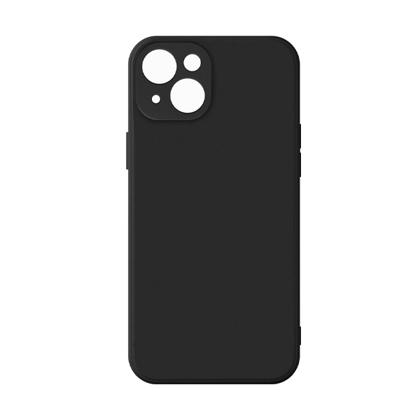 Silicone Backcover iPhone 13 | Zwart