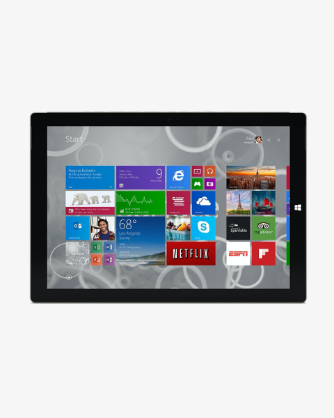 Microsoft Surface Pro 3 | 12-inch | 8e generatie x7 | 64GB SSD | 4GB RAM | Virtueel toetsenbord | Exclusief pen