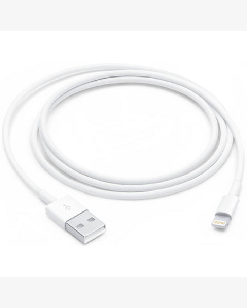 Apple Lightning naar USB Kabel | 1 Meter | Wit