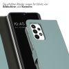 Selencia Echt Lederen Bookcase Samsung Galaxy A23 (5G) - Air Blue