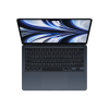 MacBook Air 13-inch | Apple M2 8-Core | 512 GB SSD | 8 GB RAM | Middernacht Zwart (2022) | Qwerty/Azerty/Qwertz