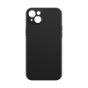 Silicone Backcover iPhone 15 Plus | Zwart